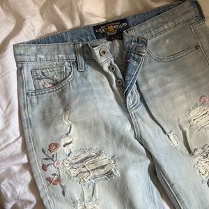 Women’s Lucky Brand Embroidered Jeans